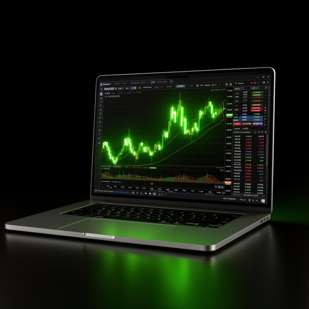 Robô forex grátis MT5 operando XAUUSD no MetaTrader 5 — Expert Advisor FOREX ONE MT5